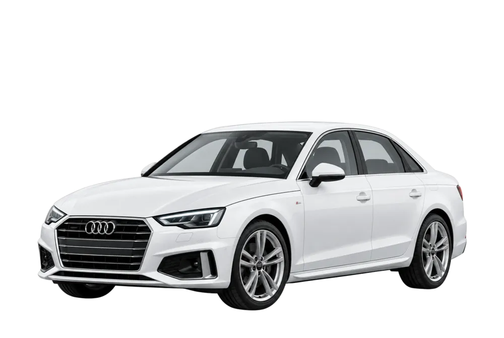 Audi A4 White available for luxury car rental