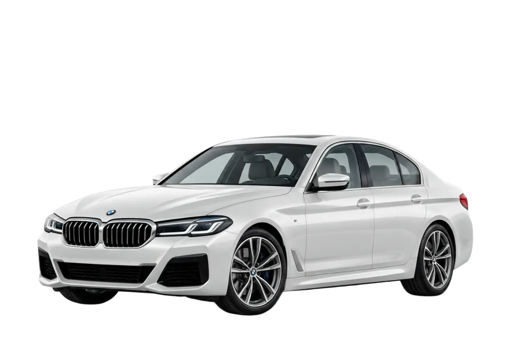 Bmw 5 Series White available for luxury car rental