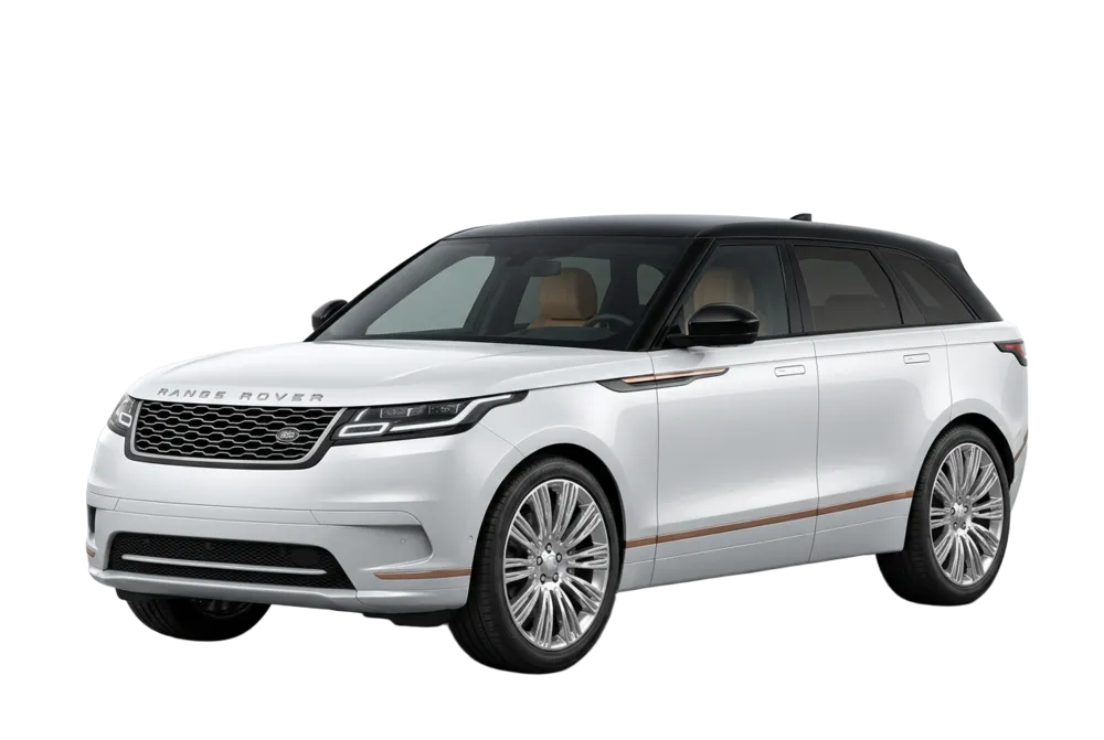 Range Rover Velar White available for luxury car rental