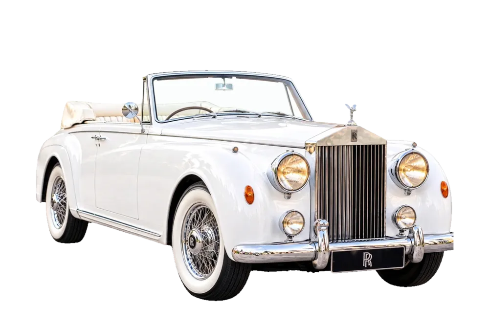 Vintages White available for luxury car rental